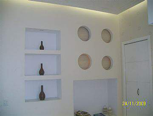 Nichos de gesso Imagem
