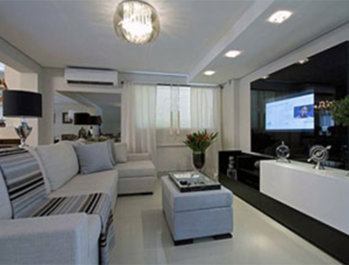 Piso laminado Imagem
